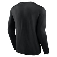 Miami Marlins Strike the Goal Long Sleeve T-Shirt Black