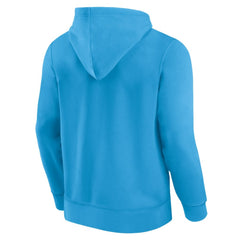 St. Louis Cardinals Light Blue Plan for Adversity Henley Fleece Pullover Hoodie