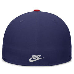 Atlanta Braves Rewind Cooperstown True Performance Fitted Hat Royal/Red | Nike