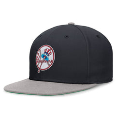 New York Yankees Rewind Cooperstown True Performance Fitted Hat Navy/Gray | Nike