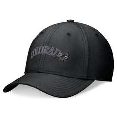 Colorado Rockies Performance Flex Hat Black | Nike