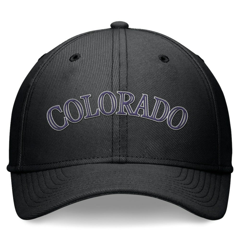 Colorado Rockies Performance Flex Hat Black | Nike