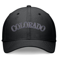 Colorado Rockies Performance Flex Hat Black | Nike