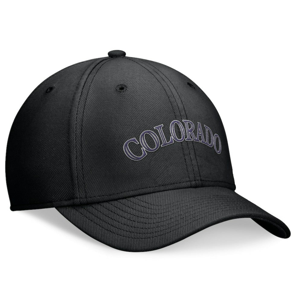 Colorado Rockies Performance Flex Hat Black | Nike