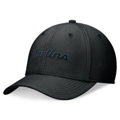 Miami Marlins Performance Flex Hat Black | Nike