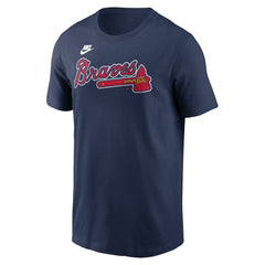 Tom Glavine Atlanta Braves Fuse Name & Number T-Shirt Navy | Nike