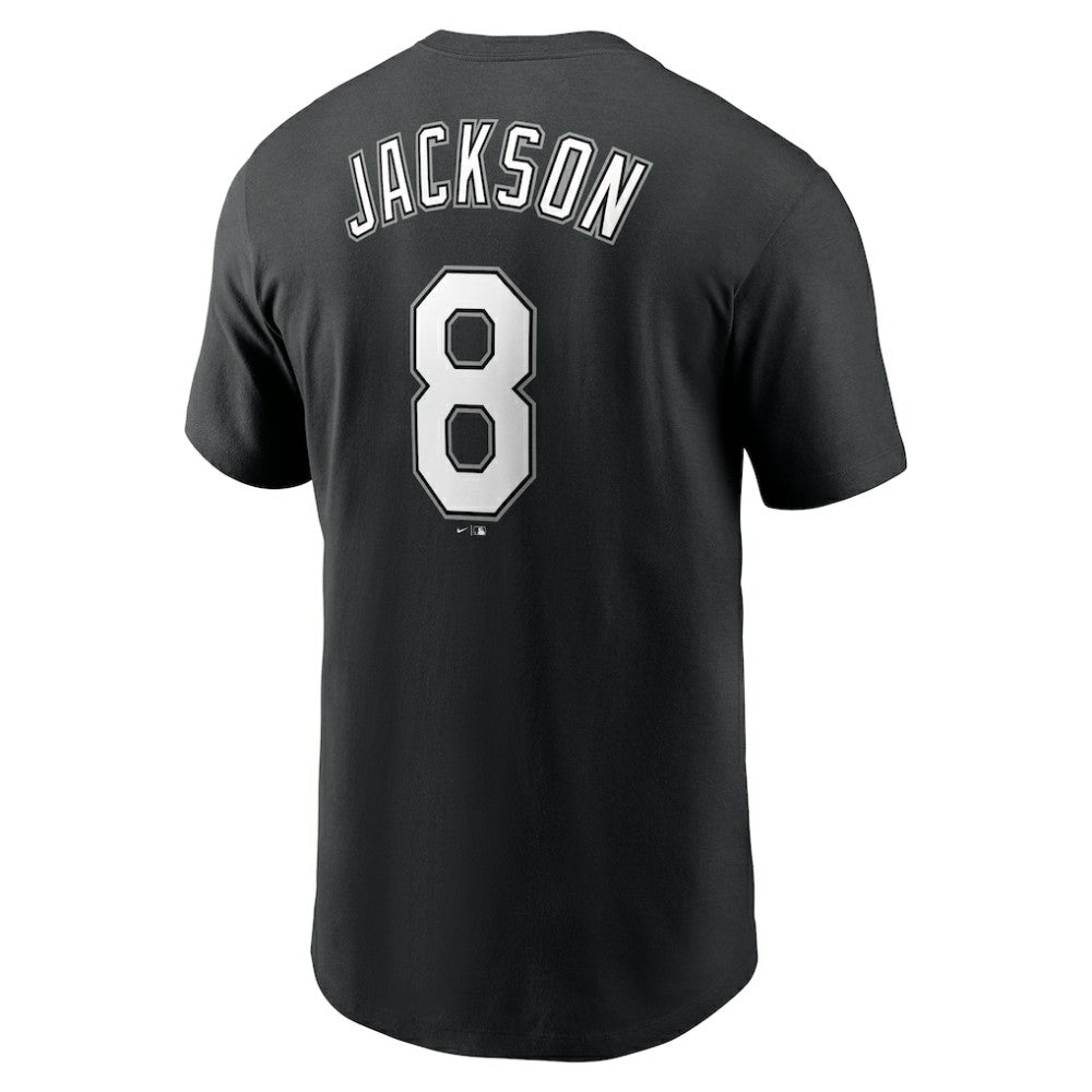 Bo Jackson Chicago White Sox Cooperstown Collection Fuse Name & Number T-Shirt Black | Nike