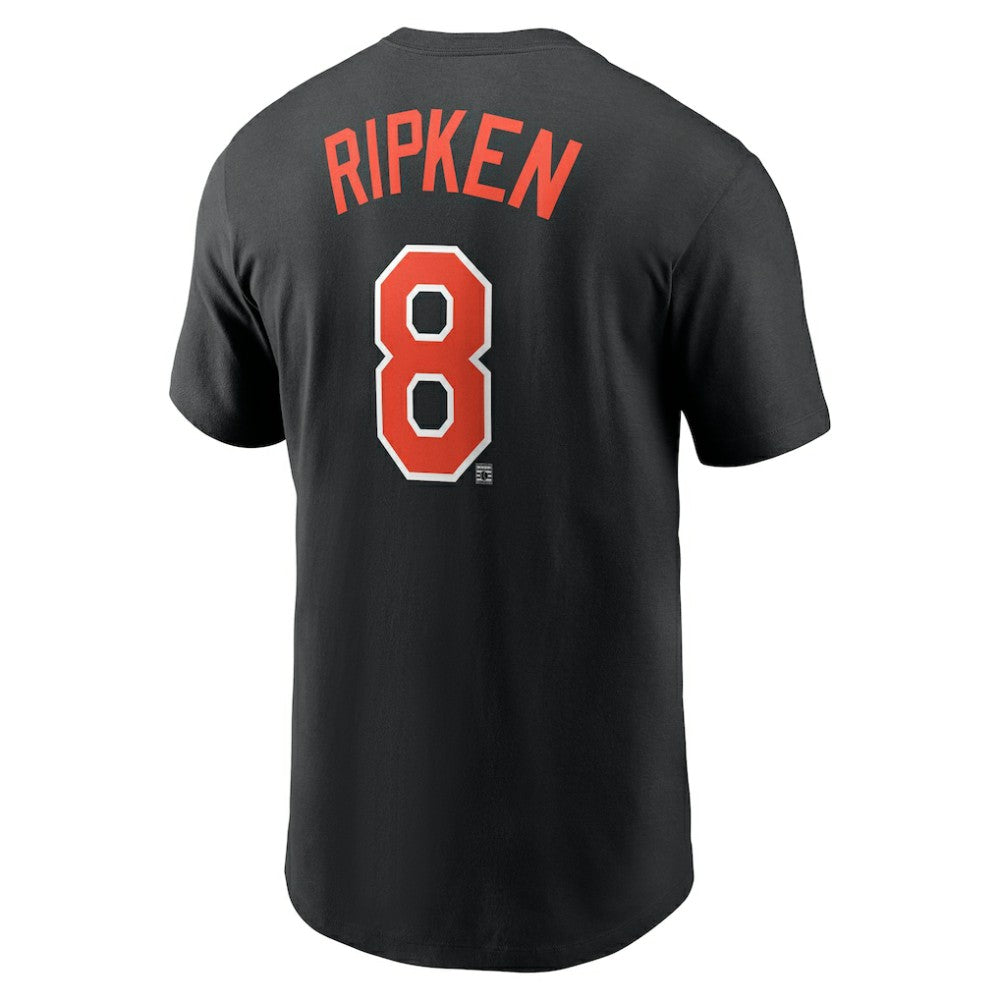 Cal Ripken Jr. Baltimore Orioles Fuse Name & Number T-Shirt Black | Nike
