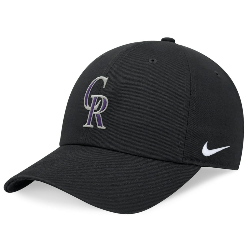 Colorado Rockies Club Adjustable Hat Black | Nike