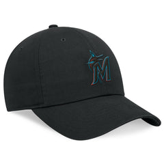 Miami Marlins Club Adjustable Hat Black | Nike