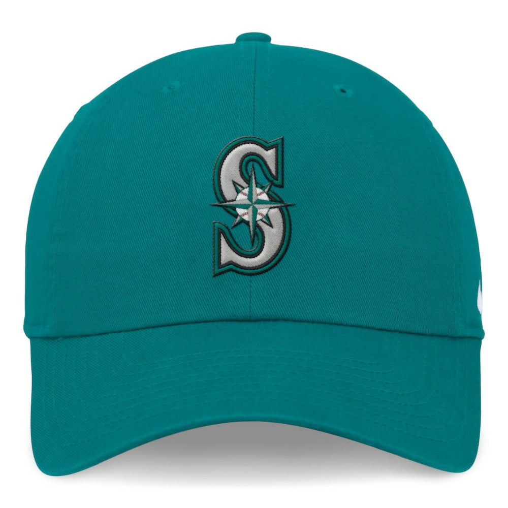 Seattle Mariners Club Adjustable Hat Aqua | Nike