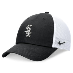 Chicago White Sox Club Trucker Adjustable Hat Black | Nike
