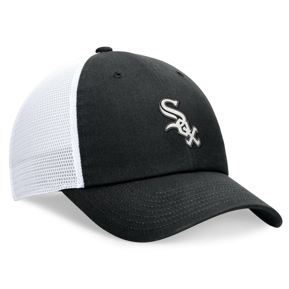 Chicago White Sox Club Trucker Adjustable Hat Black | Nike