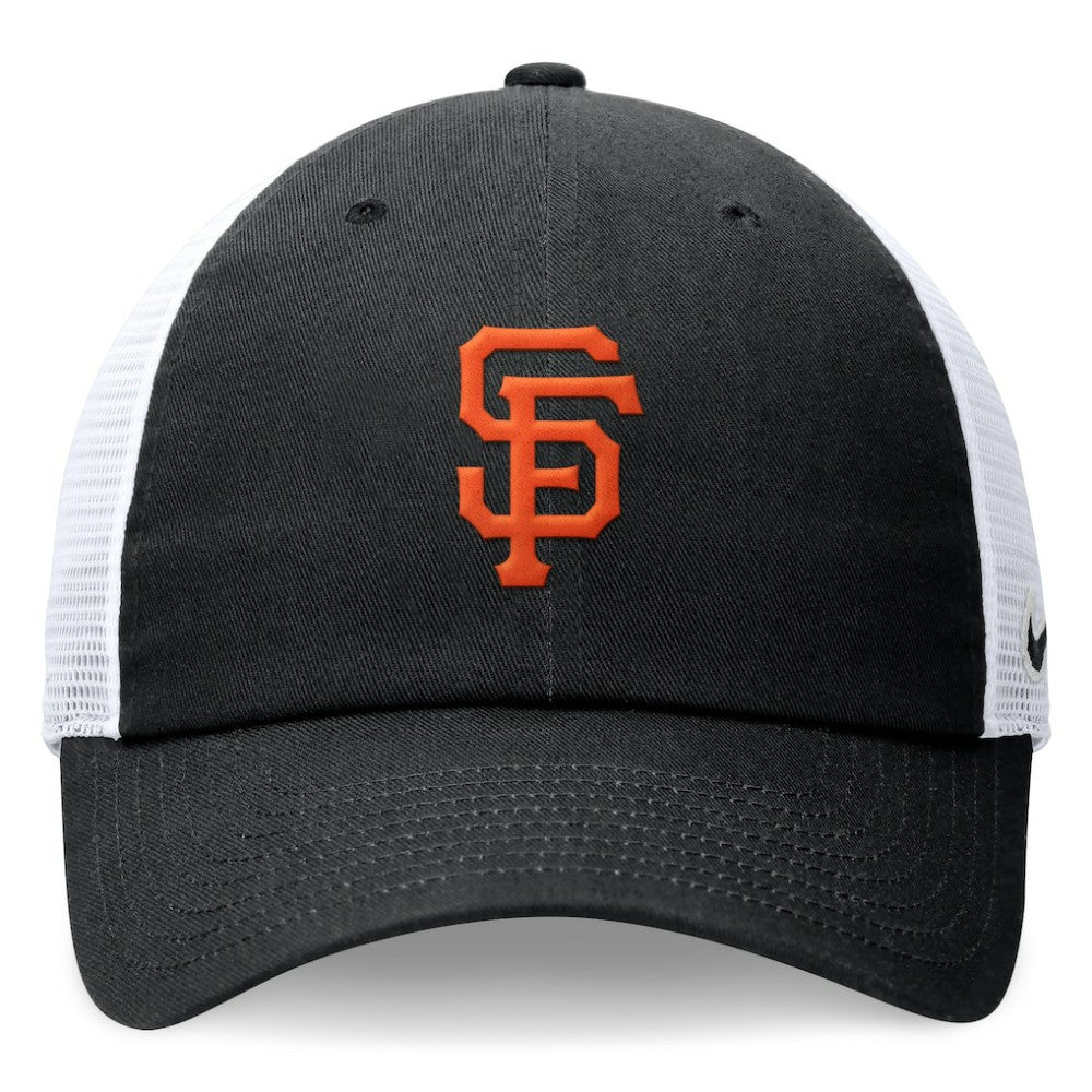 San Francisco Giants Club Trucker Adjustable Hat Black | Nike