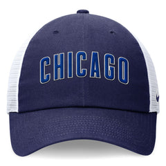 Chicago Cubs Wordmark Adjustable Trucker Hat Royal | Nike