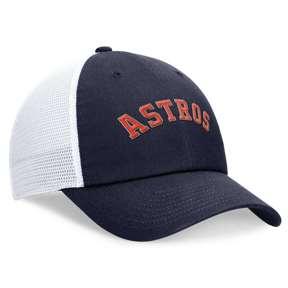 Houston Astros Wordmark Adjustable Trucker Hat Navy | Nike