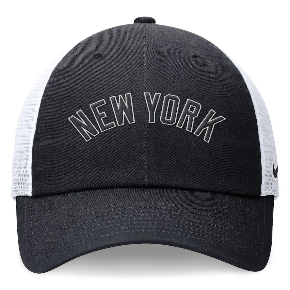 New York Yankees Wordmark Adjustable Trucker Hat Navy | Nike