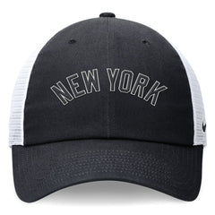 New York Yankees Wordmark Adjustable Trucker Hat Navy | Nike