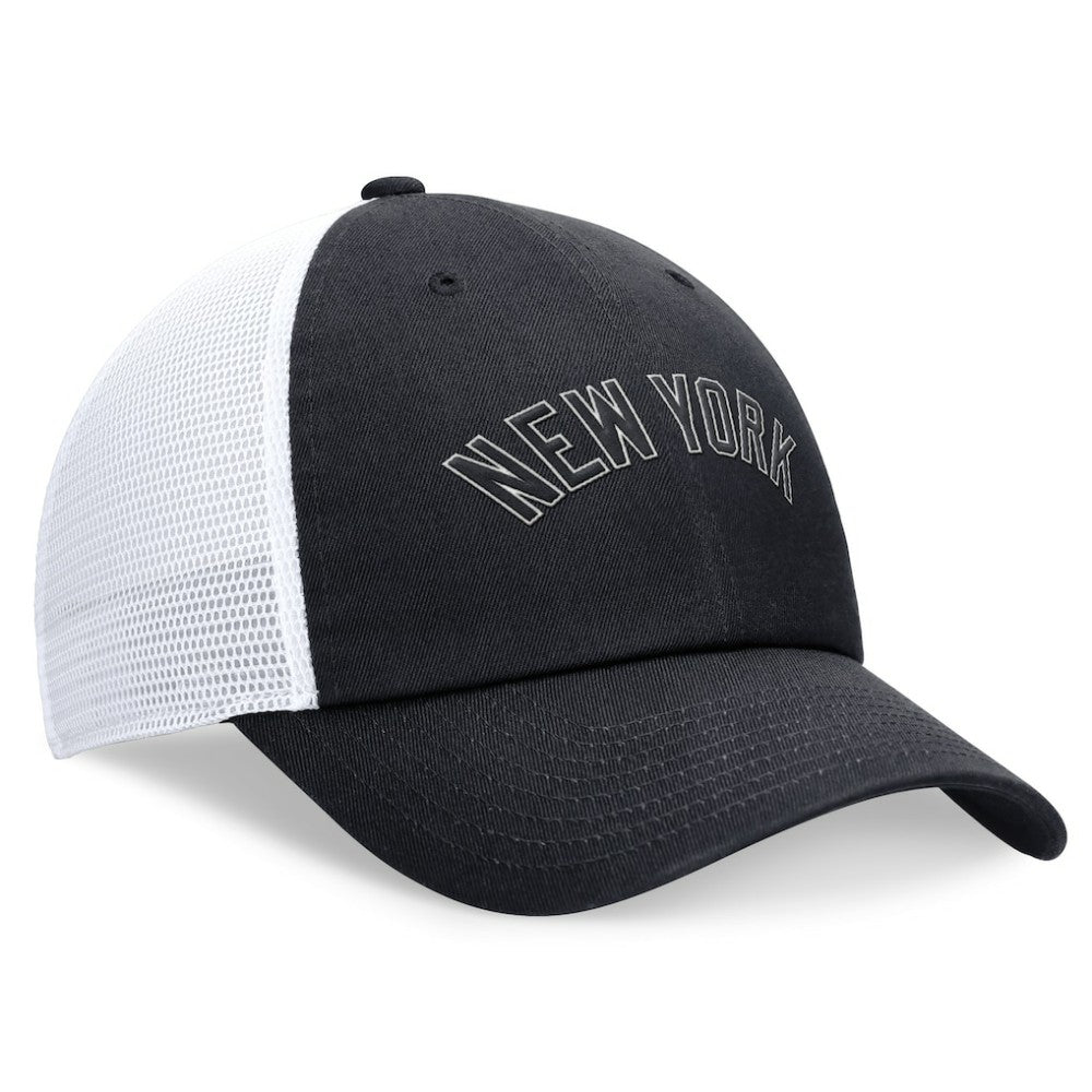 New York Yankees Wordmark Adjustable Trucker Hat Navy | Nike
