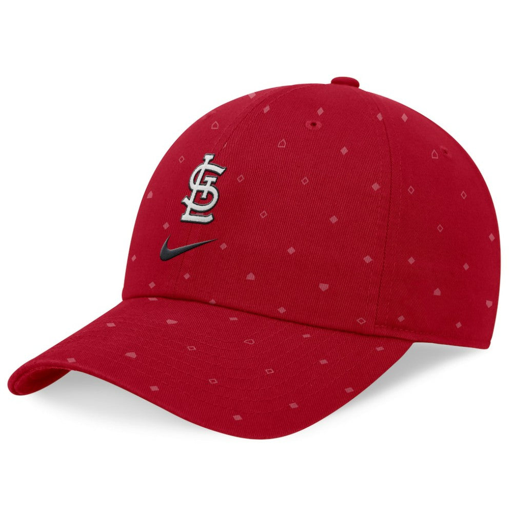 St. Louis Cardinals Primetime Print Club Adjustable Hat Red | Nike