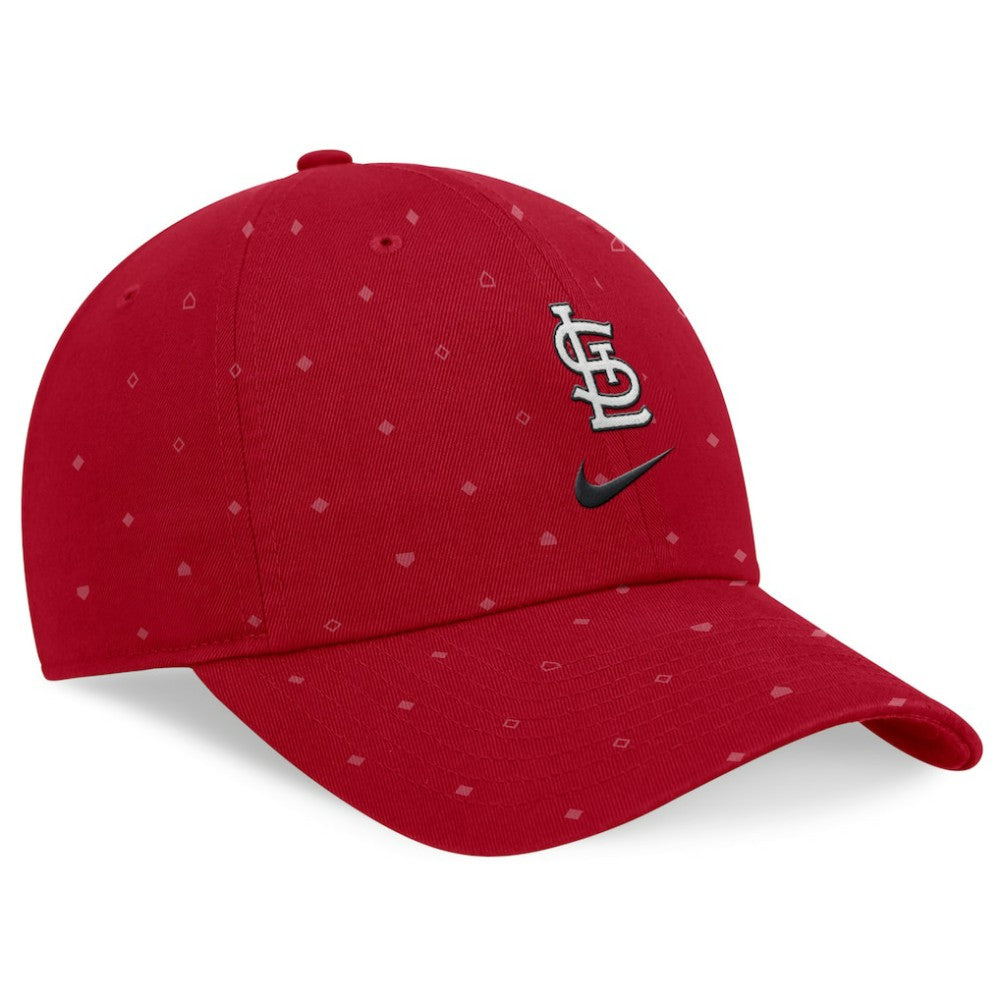 St. Louis Cardinals Primetime Print Club Adjustable Hat Red | Nike