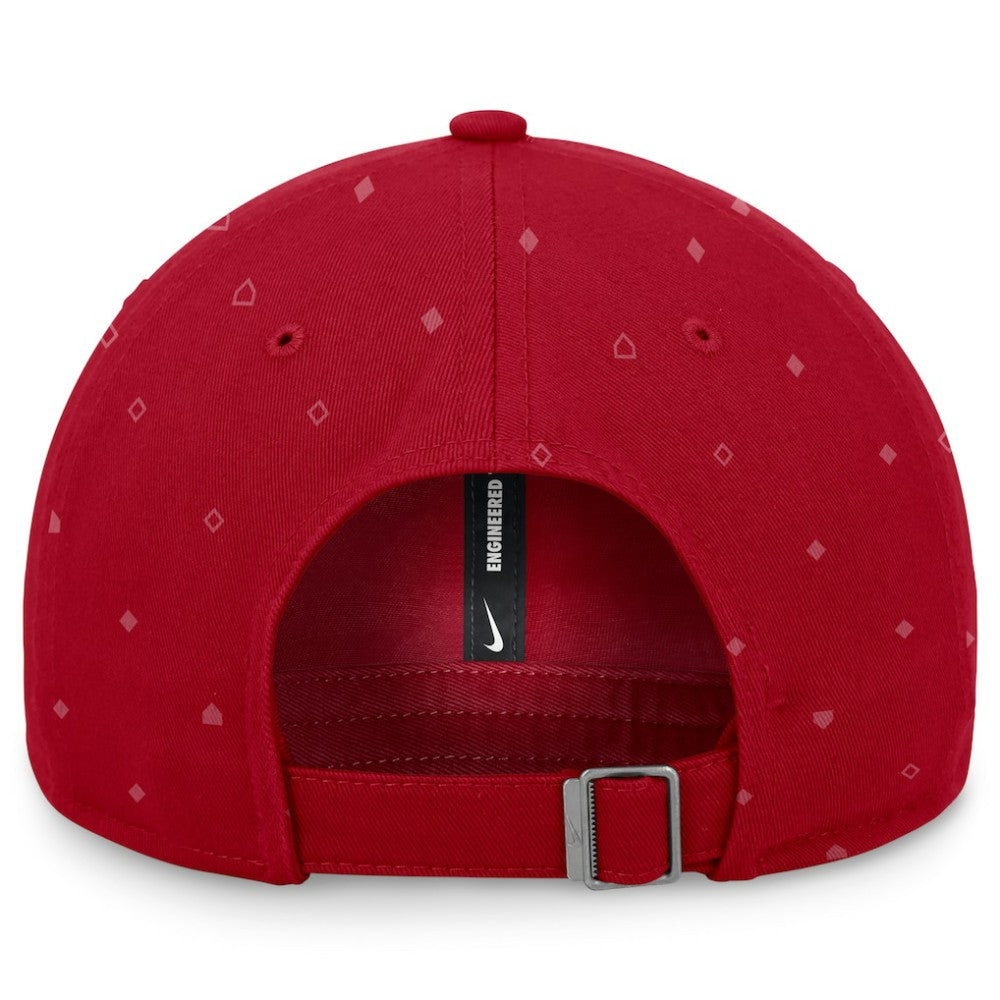 St. Louis Cardinals Primetime Print Club Adjustable Hat Red | Nike