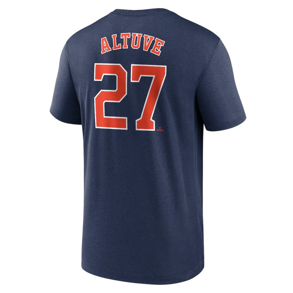 Jose Altuve Houston Astros Legend Name & Number Performance T-Shirt Navy | Nike