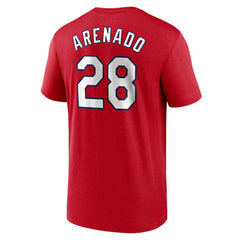 Nolan Arenado St. Louis Cardinals Legend Name & Number Performance T-Shirt Red | Nike