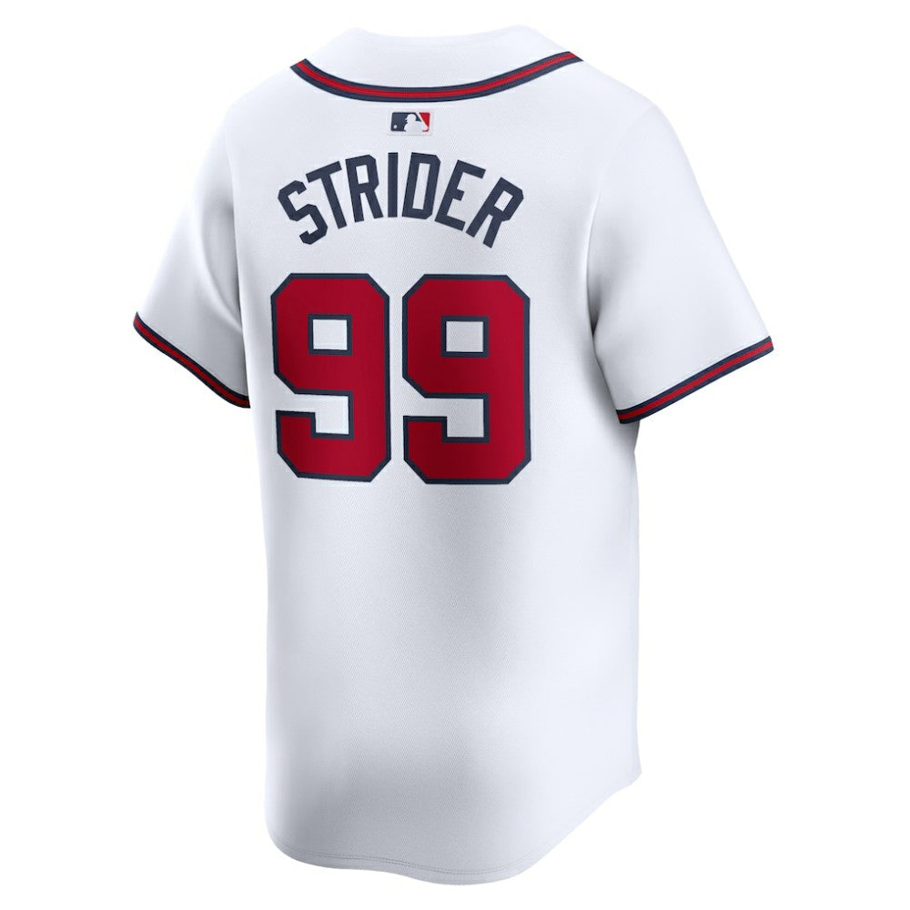 Spencer Strider Atlanta Braves Home Limited Player Jersey White | Nike