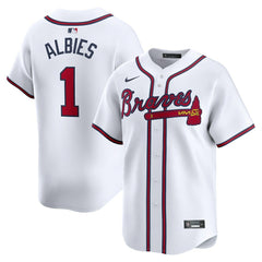 Ozzie Albies Atlanta Braves Home Limited Player Jersey White | Nike