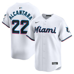 Sandy Alcantara Miami Marlins Home Limited Player Jersey White | Nike