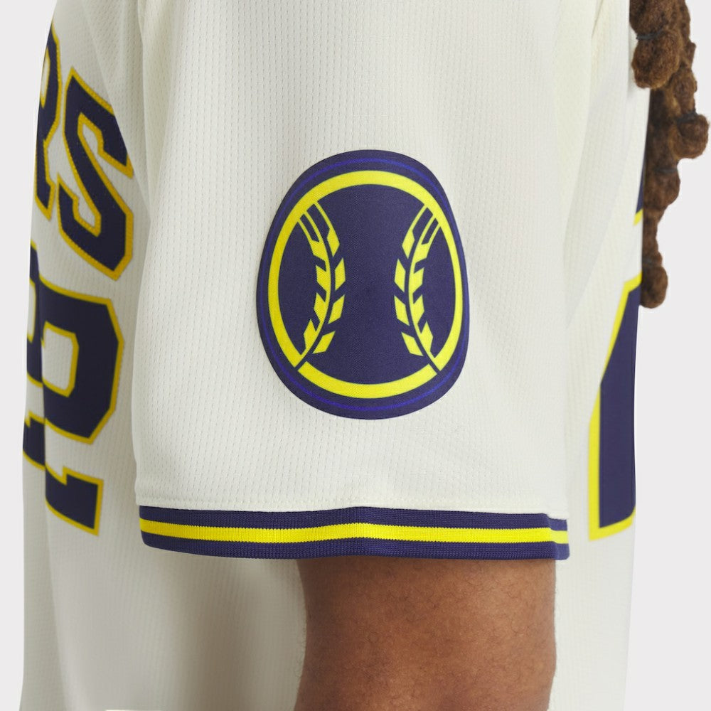 Christian Yelich Milwaukee Brewers Home Limited Player Jersey Cream | Nike