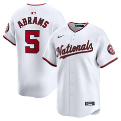 CJ Abrams Washington Nationals Home Limited Player Jersey - White