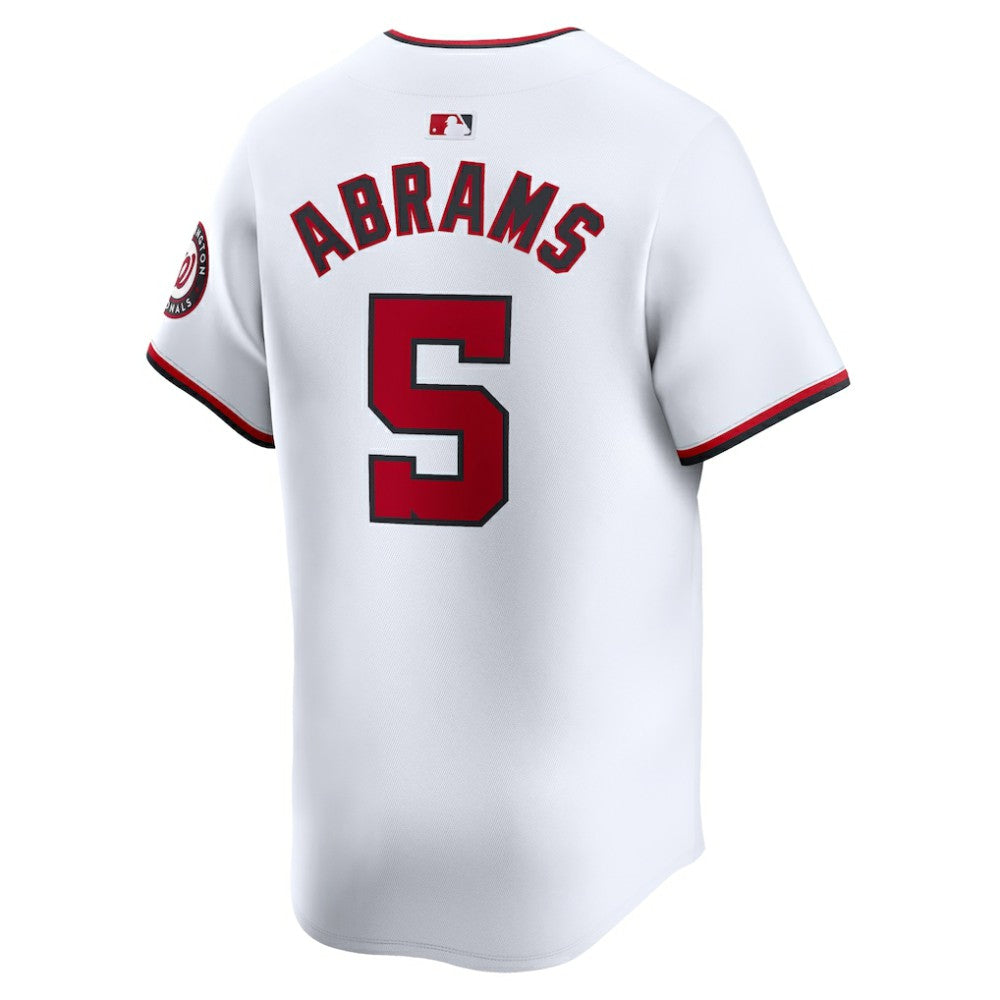 CJ Abrams Washington Nationals Home Limited Player Jersey - White