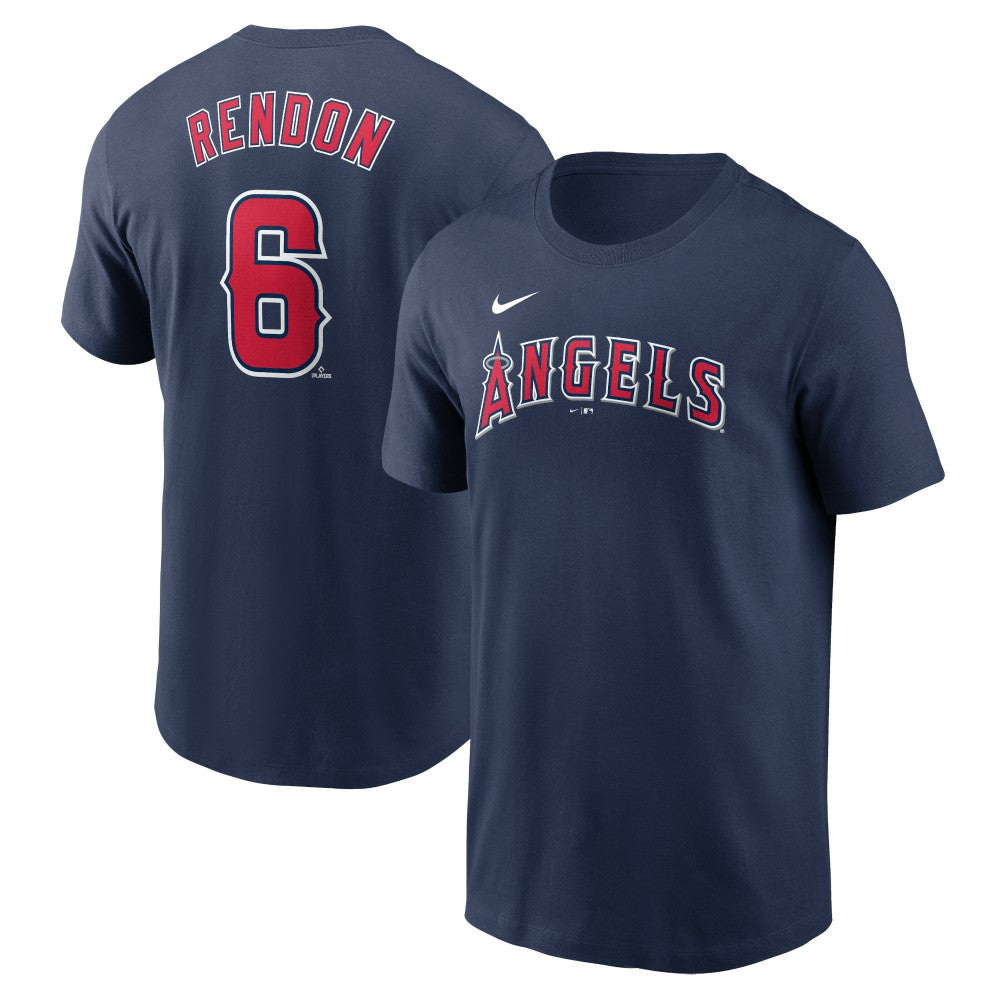 Anthony Rendon Los Angeles Angels Fuse Name & Number T-Shirt Navy | Nike