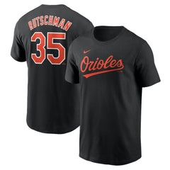 Adley Rutschman Baltimore Orioles Fuse Name & Number T-Shirt Black | Nike