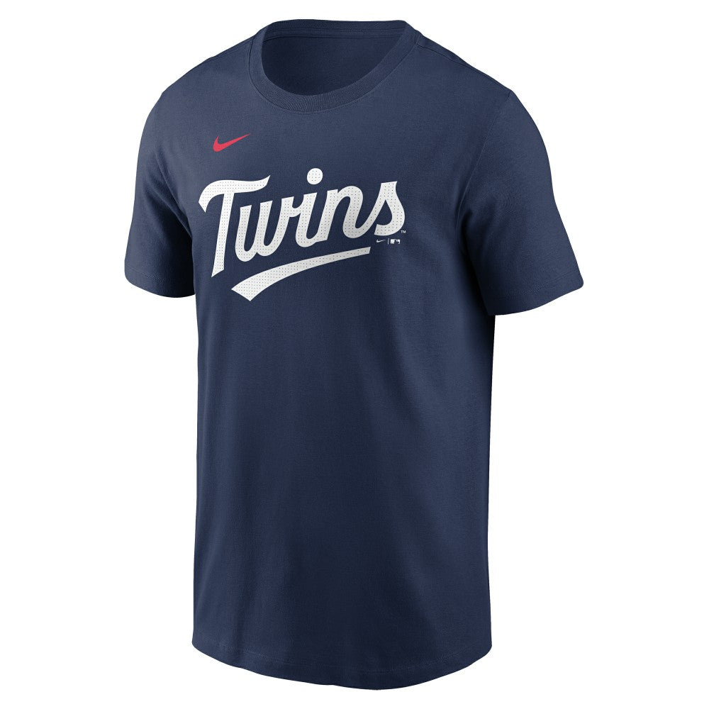 Christian Vazquez Minnesota Twins Fuse Name & Number T-Shirt Navy | Nike