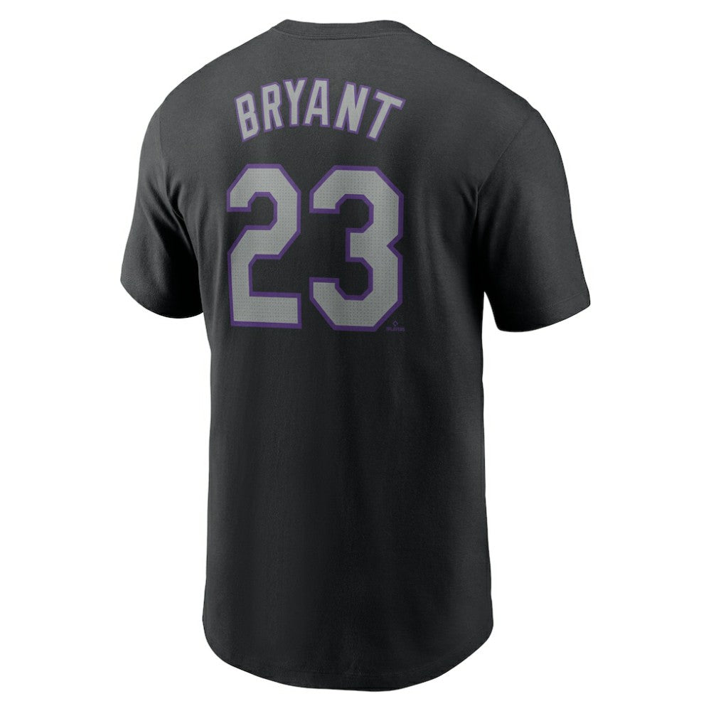 Kris Bryant Colorado Rockies Fuse Name & Number T-Shirt Black | Nike