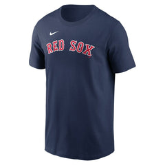 Trevor Story Boston Red Sox Fuse Name & Number T-Shirt Navy | Nike