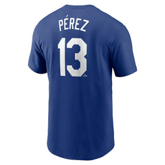 Salvador Perez Kansas City Royals Fuse Name & Number T-Shirt Royal | Nike