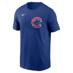 Dansby Swanson Chicago Cubs Fuse Name & Number T-Shirt Royal | Nike
