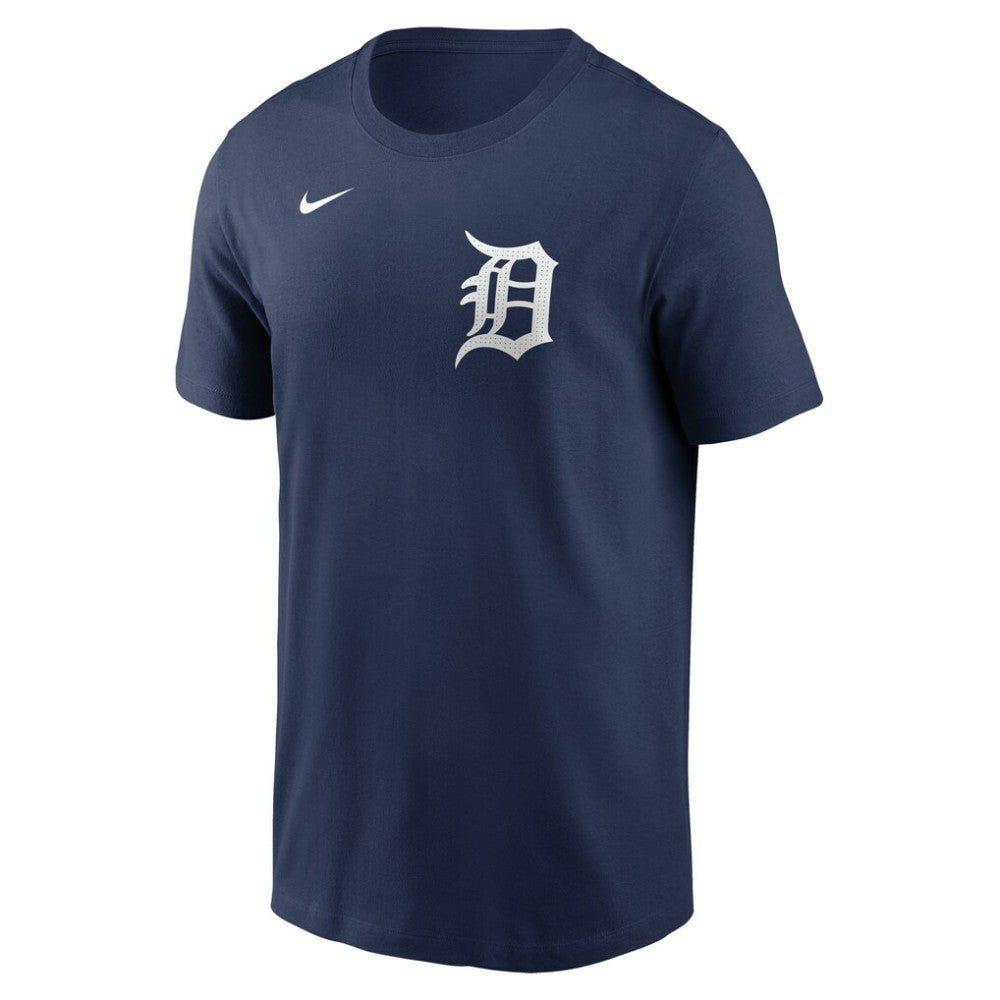 Javier Báez Detroit Tigers Fuse Name & Number T-Shirt Navy | Nike