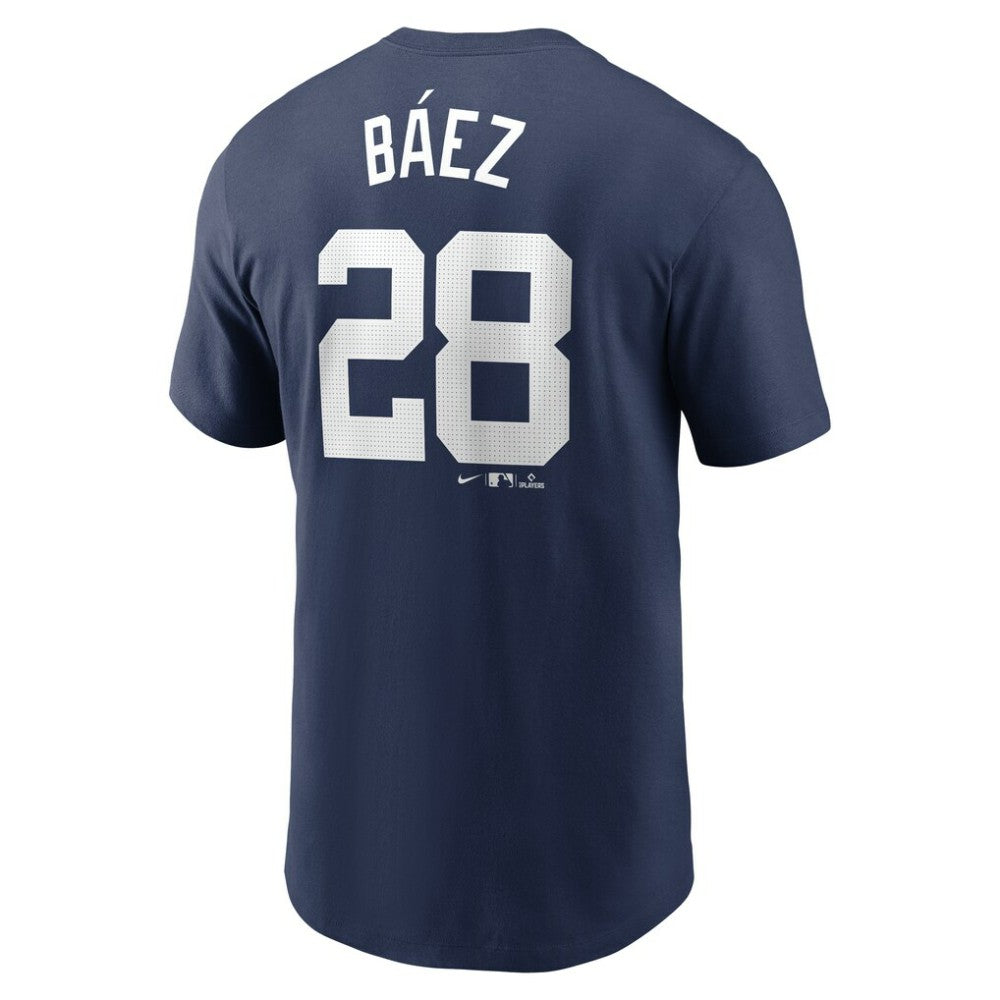 Javier Báez Detroit Tigers Fuse Name & Number T-Shirt Navy | Nike