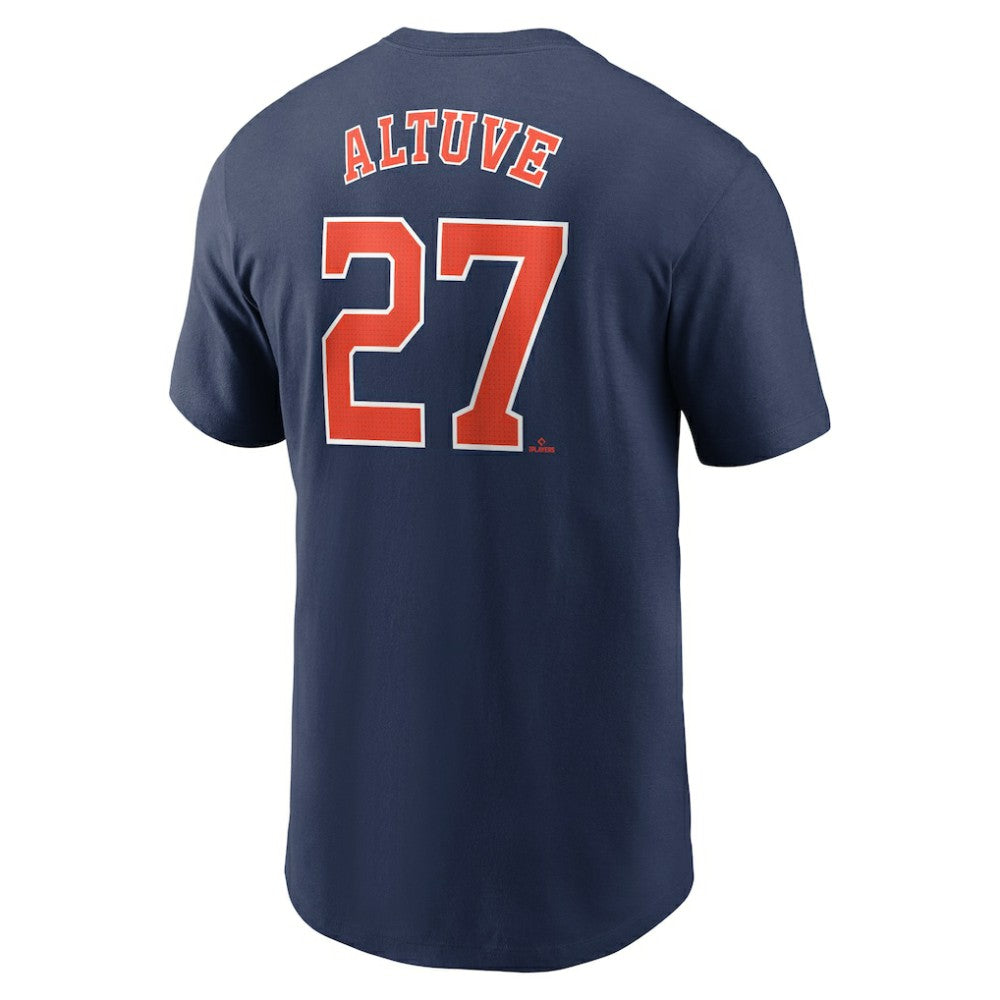 Jose Altuve Houston Astros Fuse Name & Number T-Shirt Navy | Nike