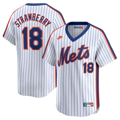Darryl Strawberry New York Mets Throwback Cooperstown Limited Jersey Navy | Nike