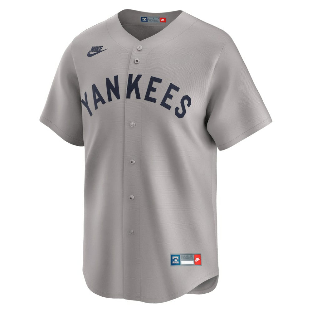 Mickey Mantle New York Yankees Throwback Cooperstown Collection Limited Jersey Gray | Nike