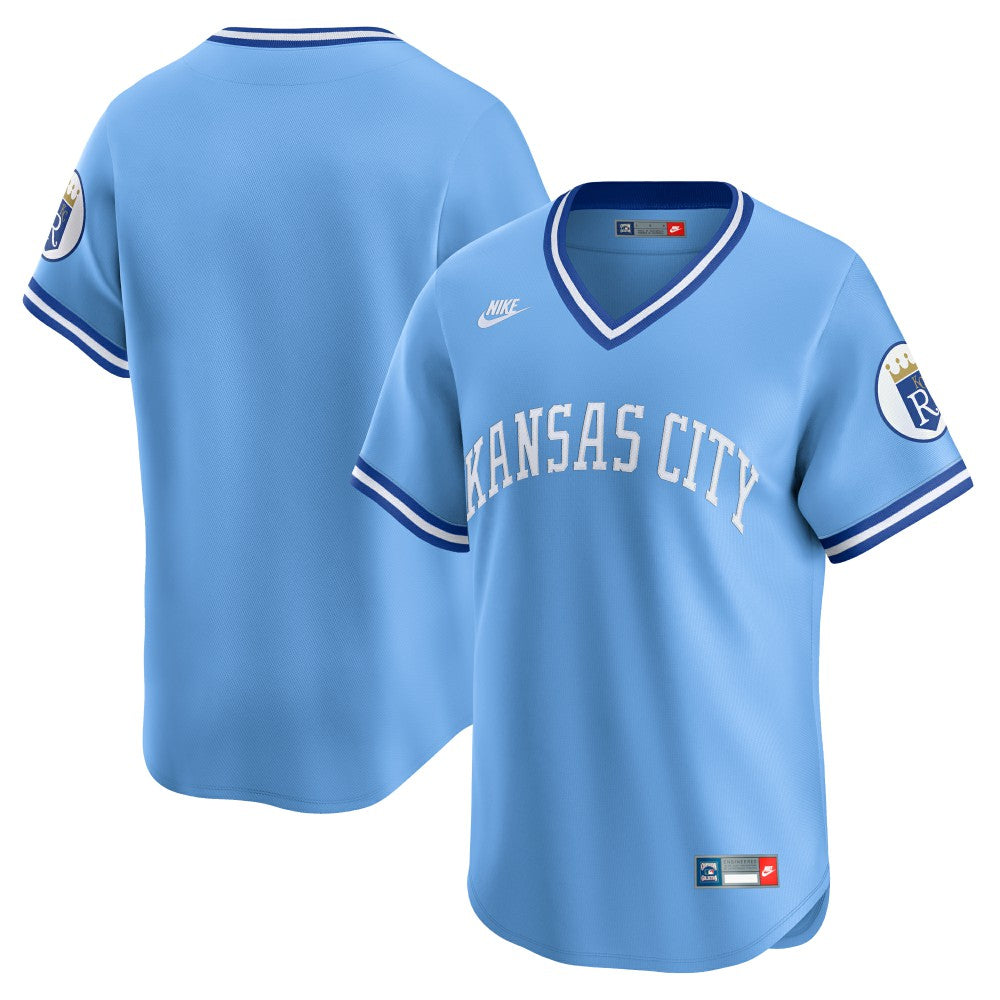 Kansas City Royals Cooperstown Collection Limited Jersey Light Blue | Nike