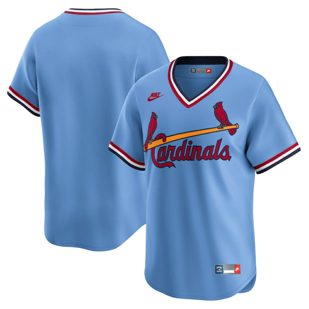 St. Louis Cardinals Cooperstown Collection Limited Jersey Light Blue | Nike