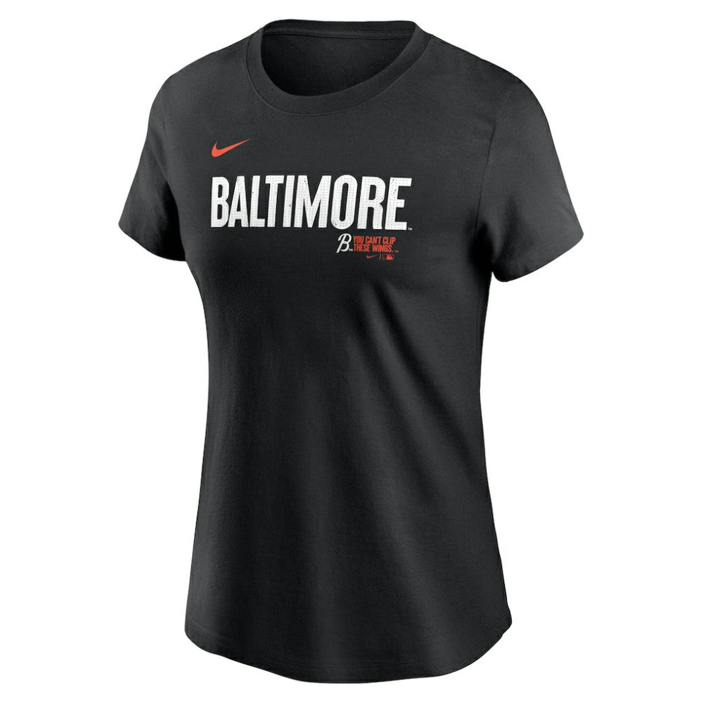 Adley Rutschman Baltimore Orioles Women's City Connect Fuse Name & Number T-Shirt Black | Nike