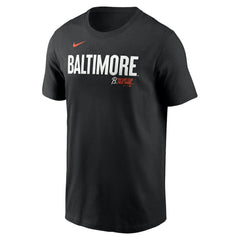 Ryan Mountcastle Baltimore Orioles City Connect Fuse Name & Number T-Shirt Black | Nike